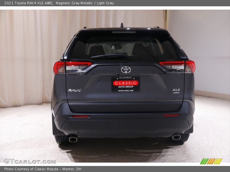 Magnetic Gray Metallic / Light Gray 2021 Toyota RAV4 XLE AWD