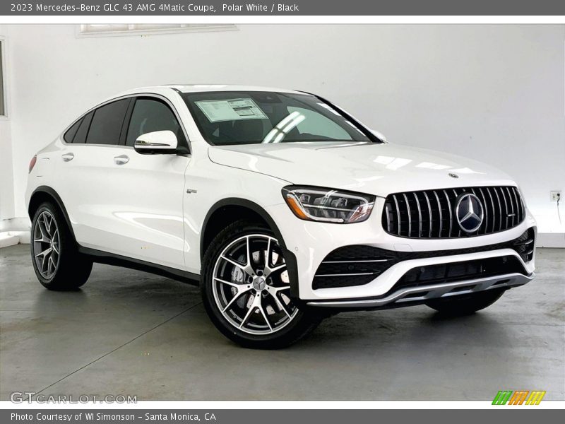 Front 3/4 View of 2023 GLC 43 AMG 4Matic Coupe