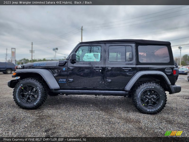  2023 Wrangler Unlimited Sahara 4XE Hybrid Black