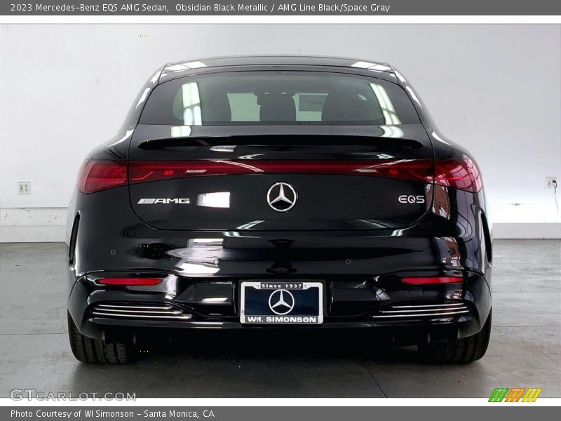 Obsidian Black Metallic / AMG Line Black/Space Gray 2023 Mercedes-Benz EQS AMG Sedan