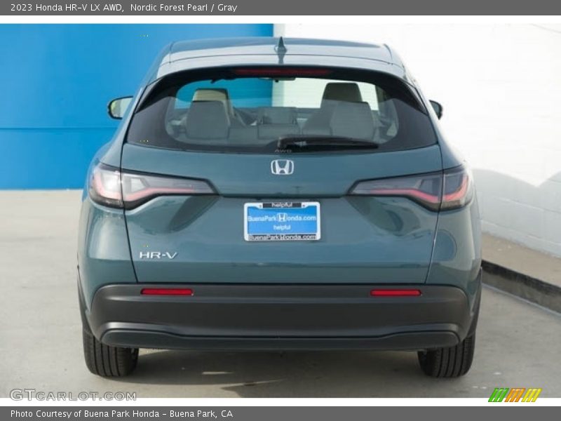 Nordic Forest Pearl / Gray 2023 Honda HR-V LX AWD