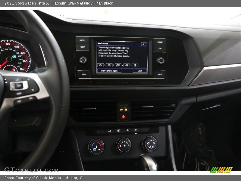 Controls of 2021 Jetta S