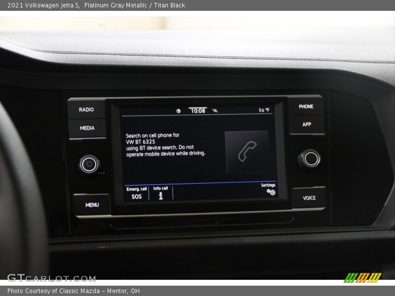 Controls of 2021 Jetta S