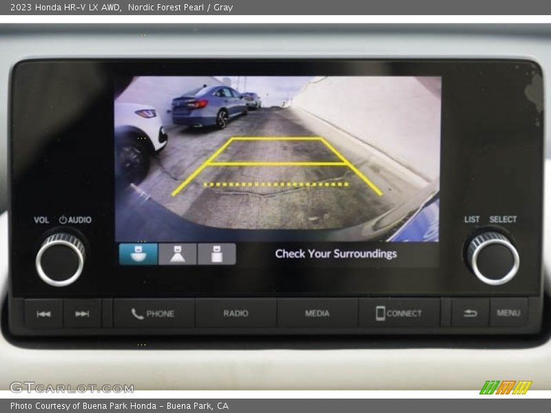 Nordic Forest Pearl / Gray 2023 Honda HR-V LX AWD