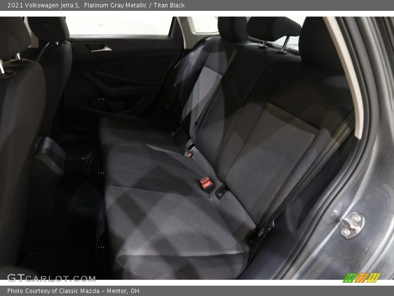 Platinum Gray Metallic / Titan Black 2021 Volkswagen Jetta S