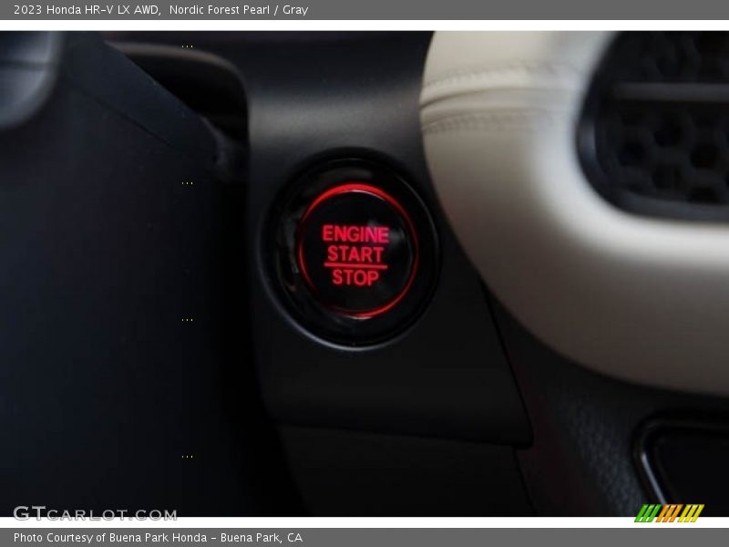 Nordic Forest Pearl / Gray 2023 Honda HR-V LX AWD
