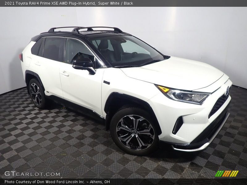 Front 3/4 View of 2021 RAV4 Prime XSE AWD Plug-In Hybrid