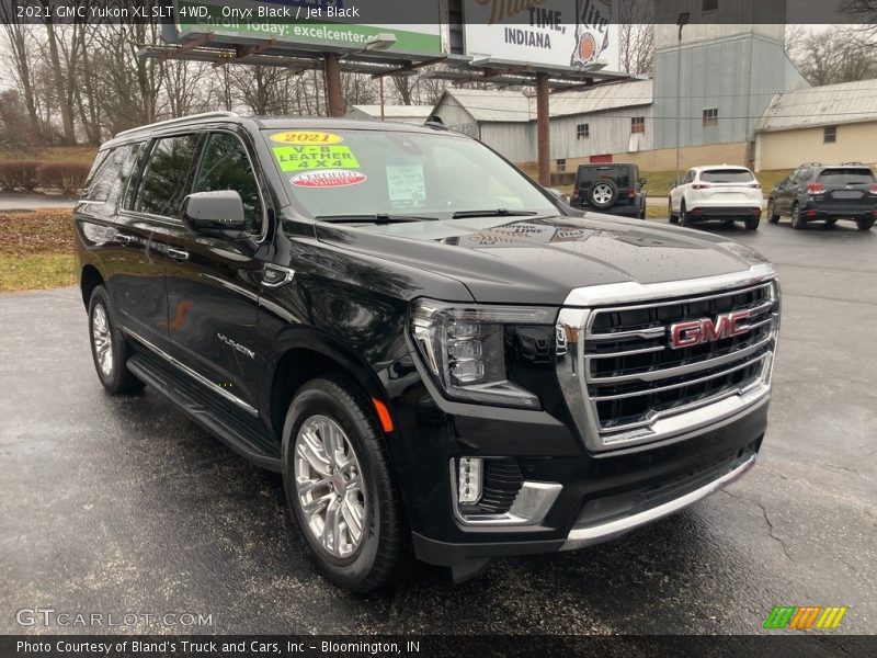 Onyx Black / Jet Black 2021 GMC Yukon XL SLT 4WD