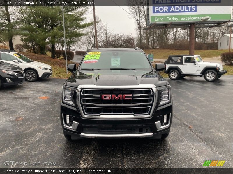 Onyx Black / Jet Black 2021 GMC Yukon XL SLT 4WD