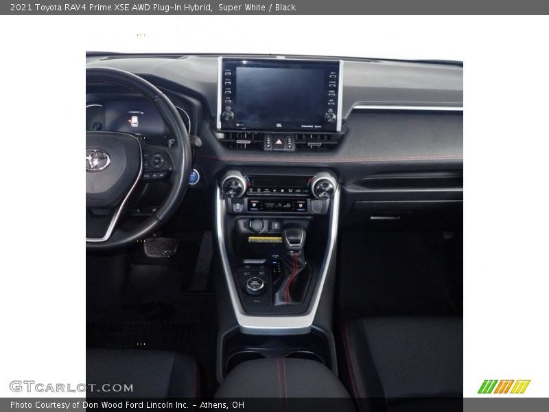 Controls of 2021 RAV4 Prime XSE AWD Plug-In Hybrid