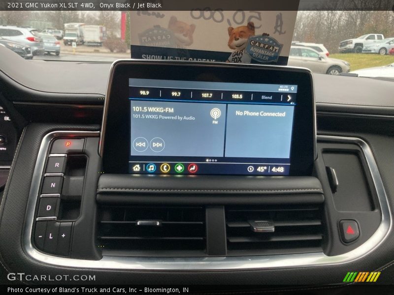 Controls of 2021 Yukon XL SLT 4WD