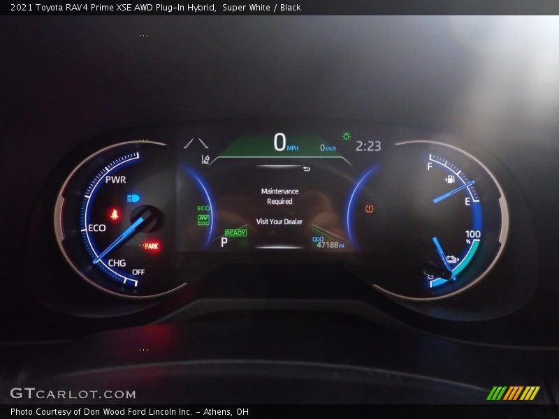  2021 RAV4 Prime XSE AWD Plug-In Hybrid Prime XSE AWD Plug-In Hybrid Gauges