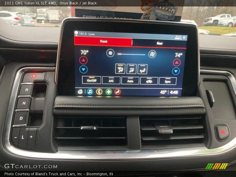 Controls of 2021 Yukon XL SLT 4WD
