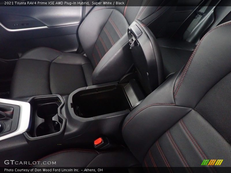 Super White / Black 2021 Toyota RAV4 Prime XSE AWD Plug-In Hybrid