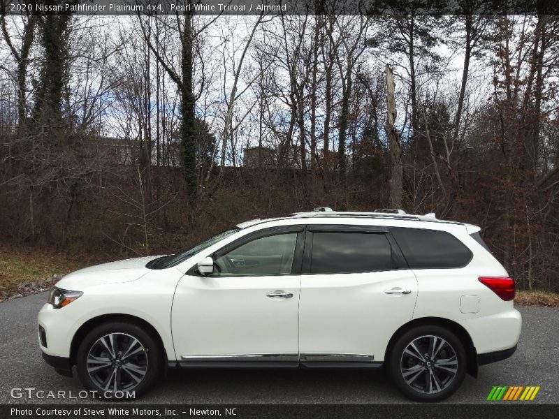  2020 Pathfinder Platinum 4x4 Pearl White Tricoat