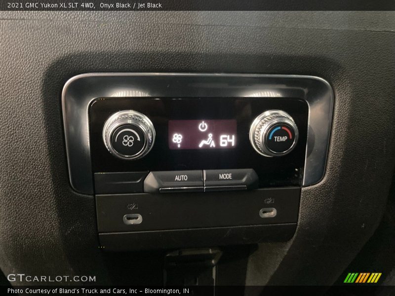 Rear Seat of 2021 Yukon XL SLT 4WD