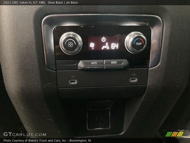 Rear Seat of 2021 Yukon XL SLT 4WD