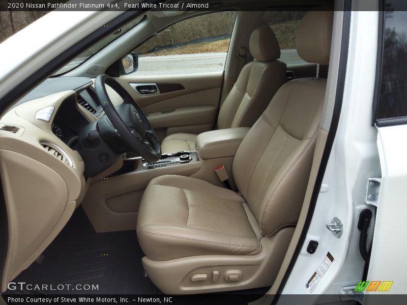  2020 Pathfinder Platinum 4x4 Almond Interior