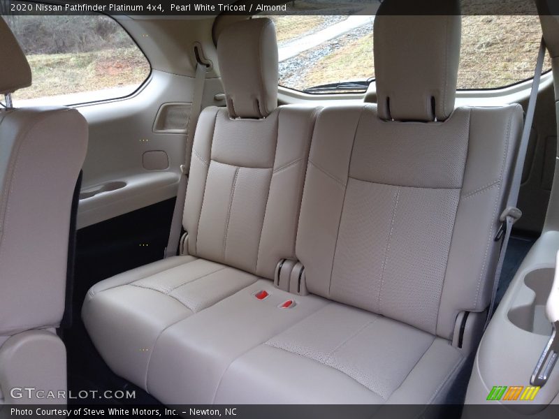 Rear Seat of 2020 Pathfinder Platinum 4x4