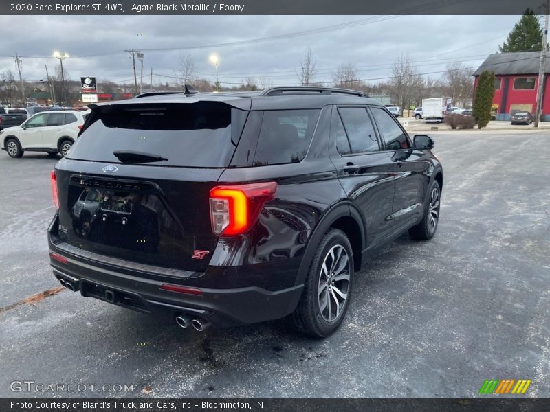 Agate Black Metallic / Ebony 2020 Ford Explorer ST 4WD