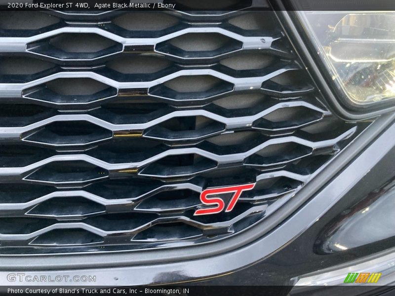 Agate Black Metallic / Ebony 2020 Ford Explorer ST 4WD
