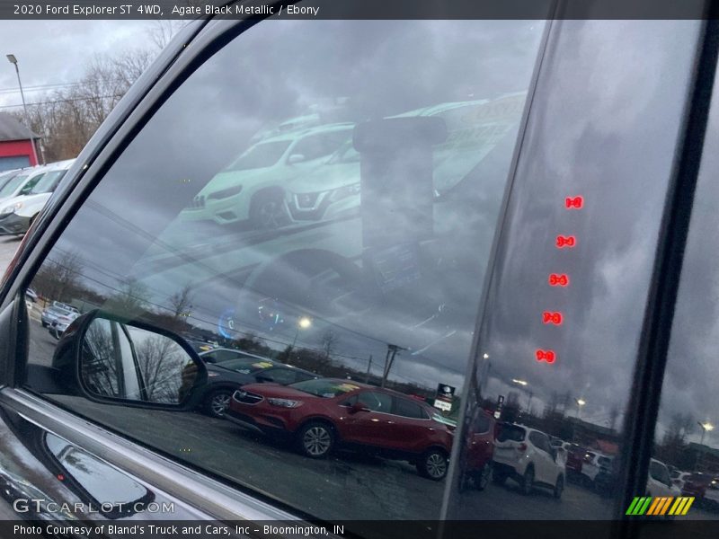 Agate Black Metallic / Ebony 2020 Ford Explorer ST 4WD