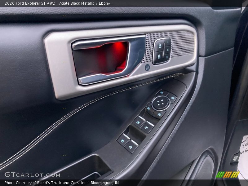 Agate Black Metallic / Ebony 2020 Ford Explorer ST 4WD