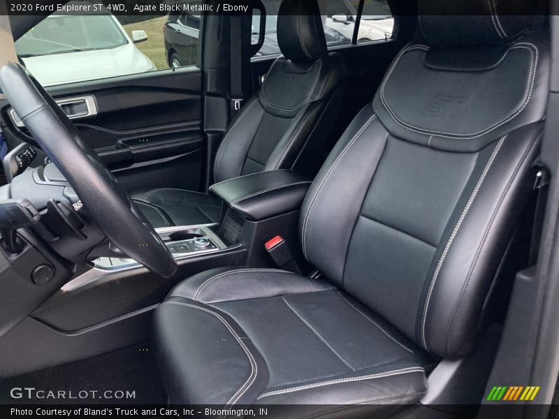 Agate Black Metallic / Ebony 2020 Ford Explorer ST 4WD
