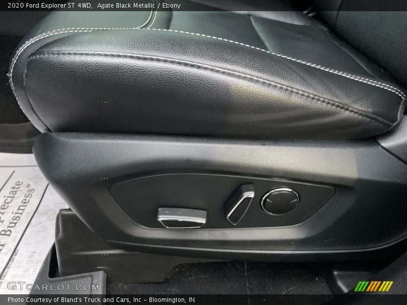Agate Black Metallic / Ebony 2020 Ford Explorer ST 4WD