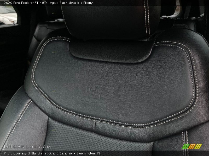 Agate Black Metallic / Ebony 2020 Ford Explorer ST 4WD