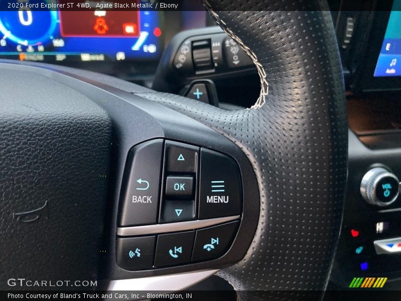 Agate Black Metallic / Ebony 2020 Ford Explorer ST 4WD