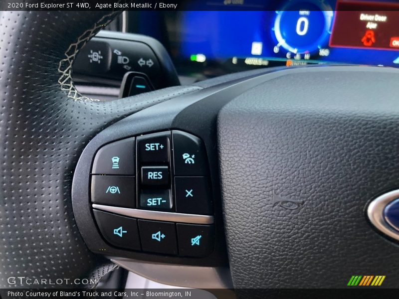 Agate Black Metallic / Ebony 2020 Ford Explorer ST 4WD