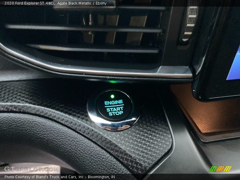 Agate Black Metallic / Ebony 2020 Ford Explorer ST 4WD