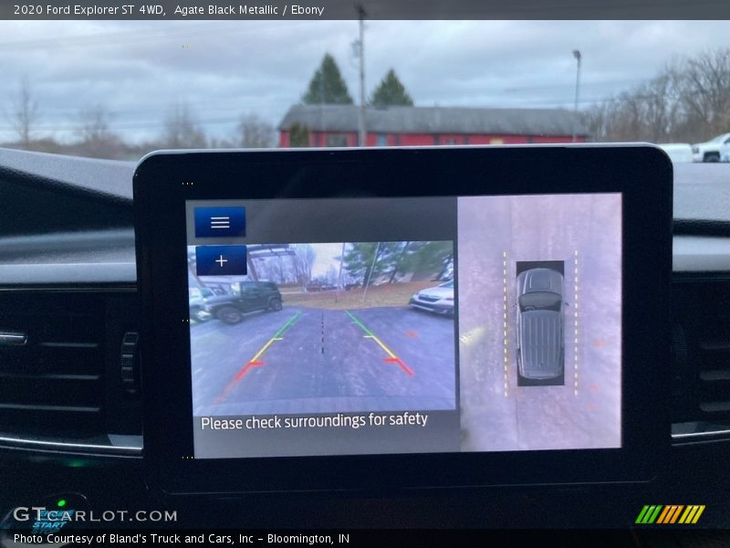 Agate Black Metallic / Ebony 2020 Ford Explorer ST 4WD