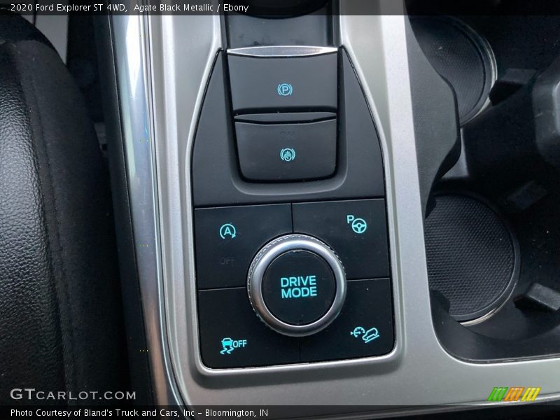Agate Black Metallic / Ebony 2020 Ford Explorer ST 4WD