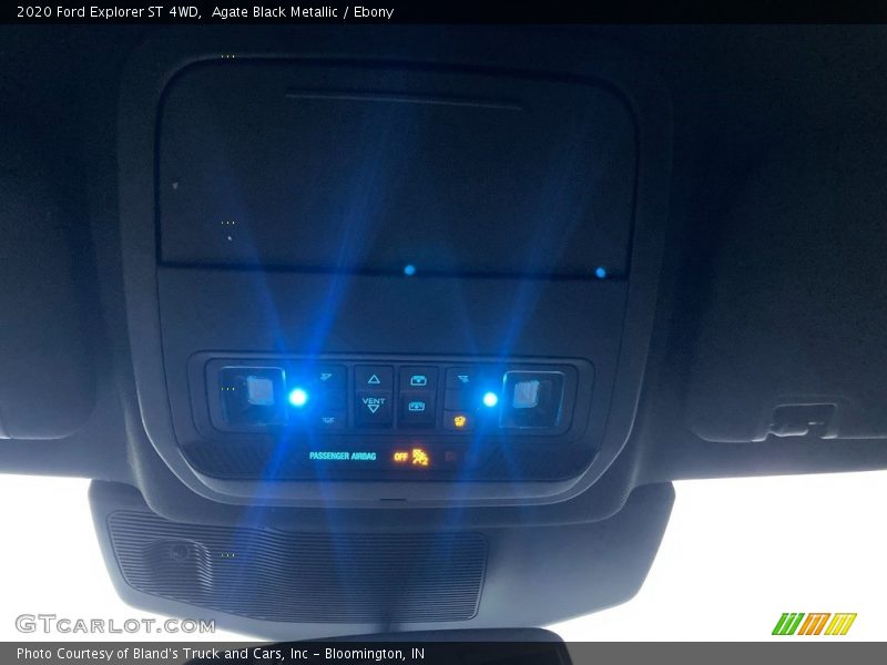 Agate Black Metallic / Ebony 2020 Ford Explorer ST 4WD