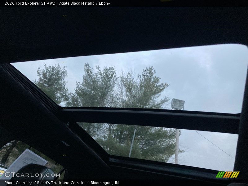 Agate Black Metallic / Ebony 2020 Ford Explorer ST 4WD