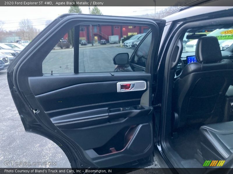 Agate Black Metallic / Ebony 2020 Ford Explorer ST 4WD