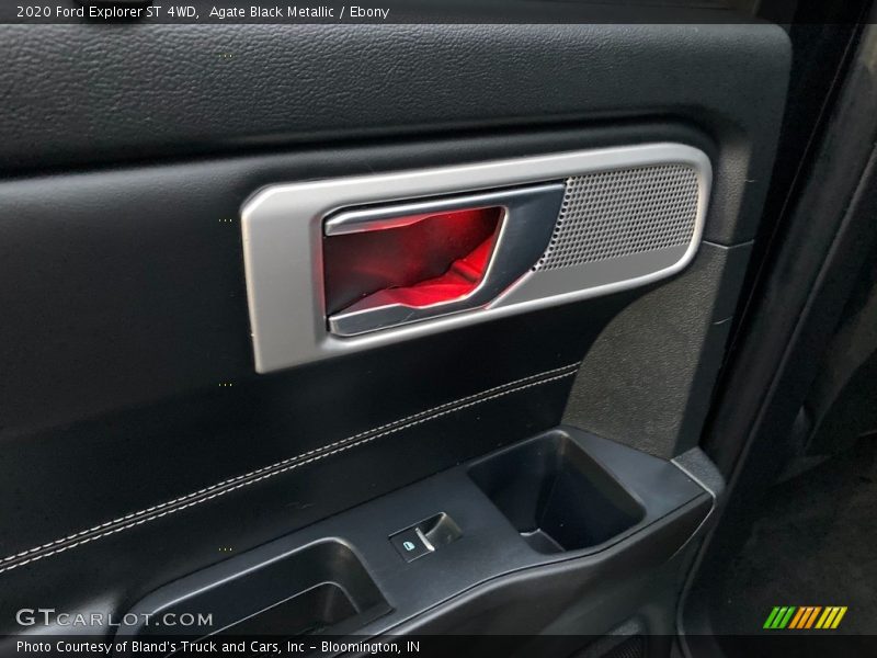 Agate Black Metallic / Ebony 2020 Ford Explorer ST 4WD