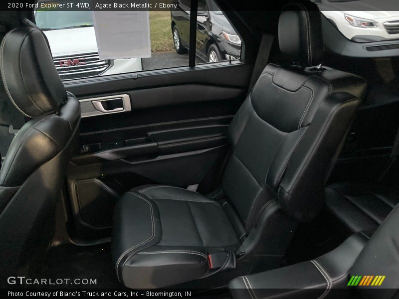 Agate Black Metallic / Ebony 2020 Ford Explorer ST 4WD