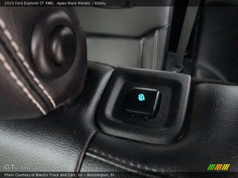 Agate Black Metallic / Ebony 2020 Ford Explorer ST 4WD