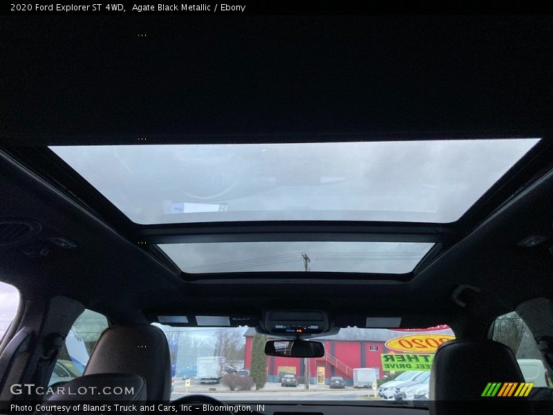 Agate Black Metallic / Ebony 2020 Ford Explorer ST 4WD