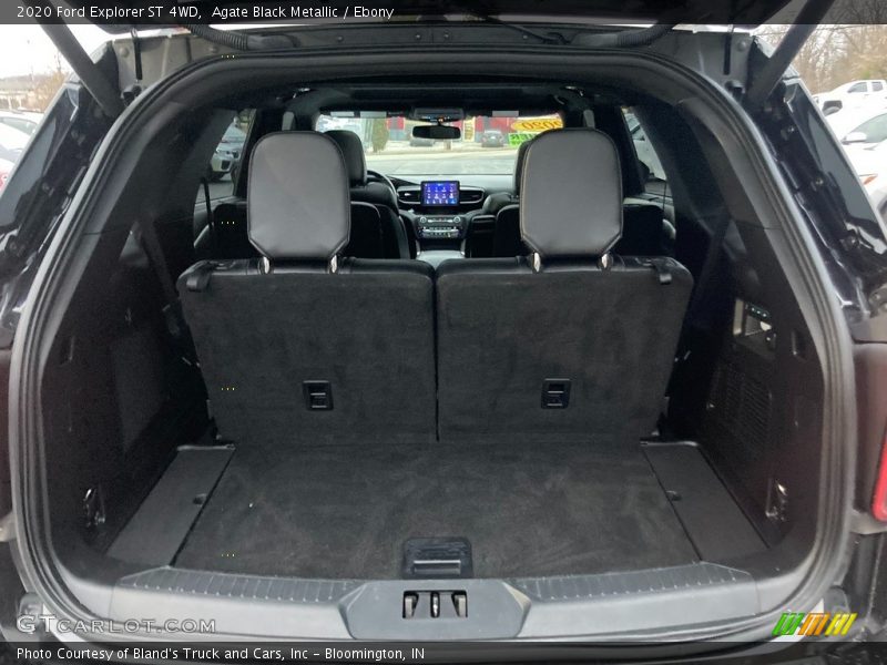 Agate Black Metallic / Ebony 2020 Ford Explorer ST 4WD