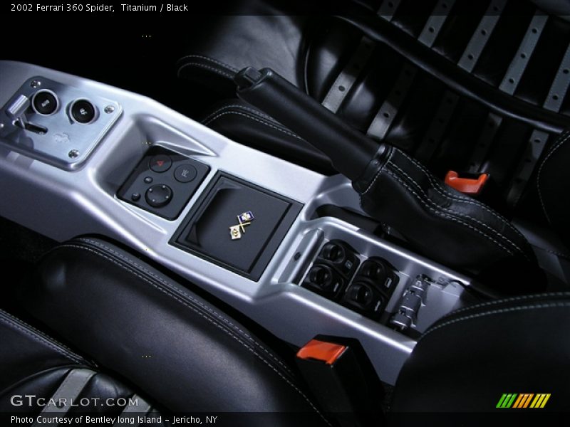 Titanium / Black 2002 Ferrari 360 Spider