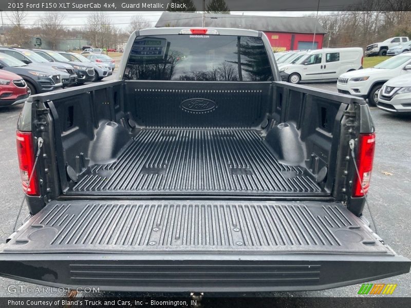 Guard Metallic / Black 2015 Ford F150 XLT SuperCab 4x4
