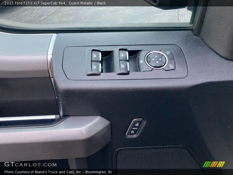 Guard Metallic / Black 2015 Ford F150 XLT SuperCab 4x4