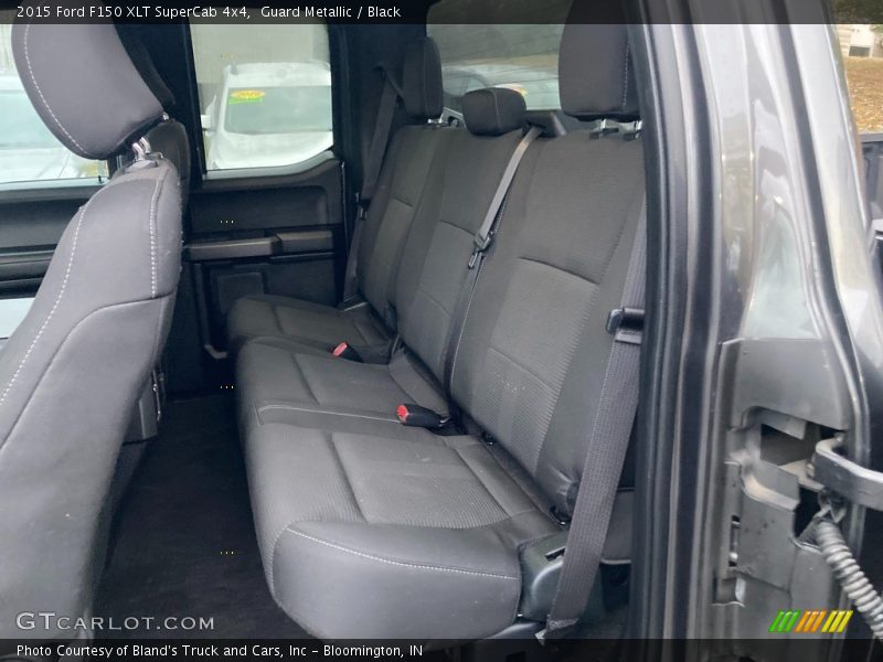 Guard Metallic / Black 2015 Ford F150 XLT SuperCab 4x4
