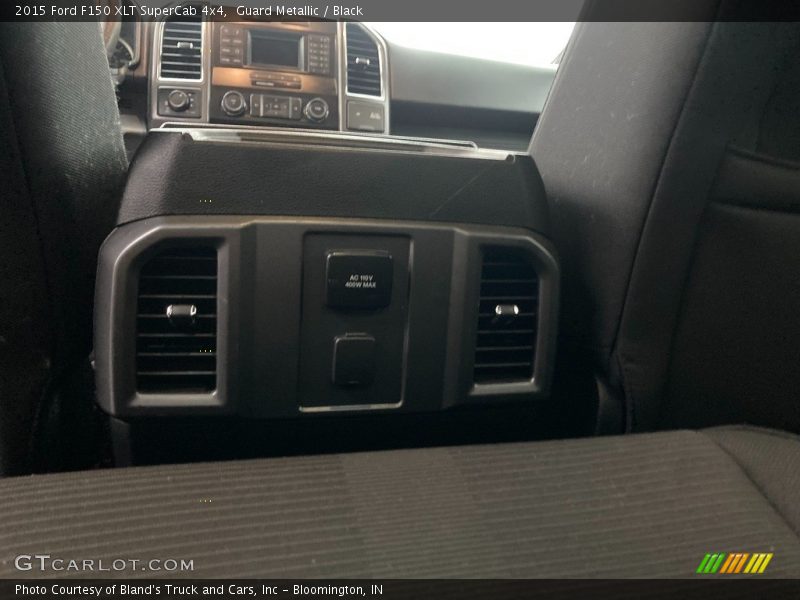 Guard Metallic / Black 2015 Ford F150 XLT SuperCab 4x4