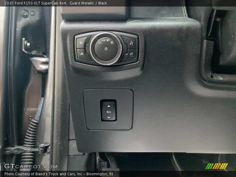 Guard Metallic / Black 2015 Ford F150 XLT SuperCab 4x4