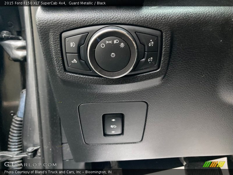 Guard Metallic / Black 2015 Ford F150 XLT SuperCab 4x4